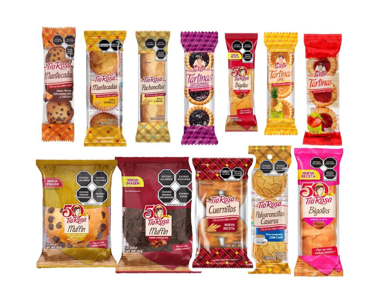 Tia Rosa Sweet Treats - Variety Pack of 8