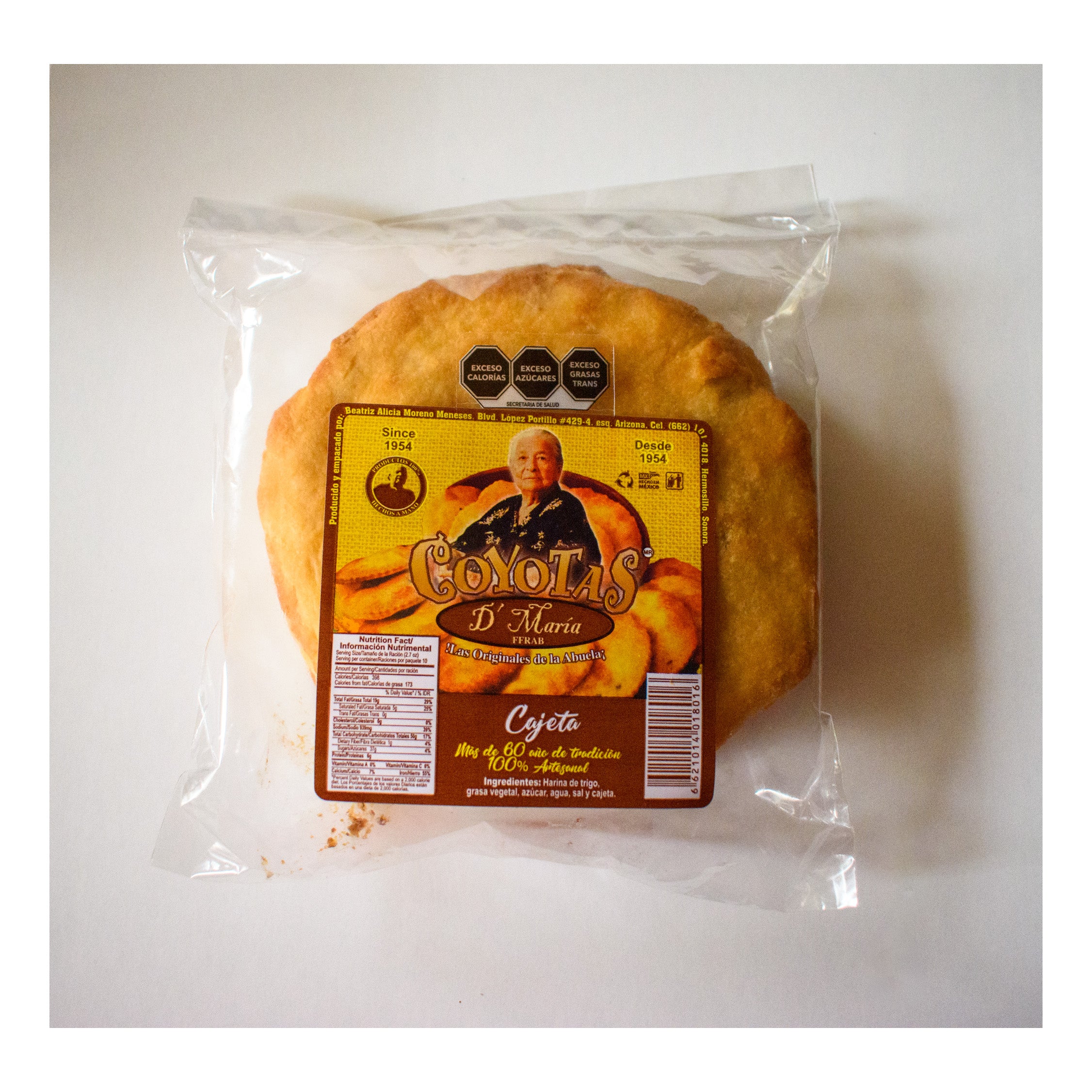 Coyotas & Jamonsillo Sonorense - Pack of 4 items
