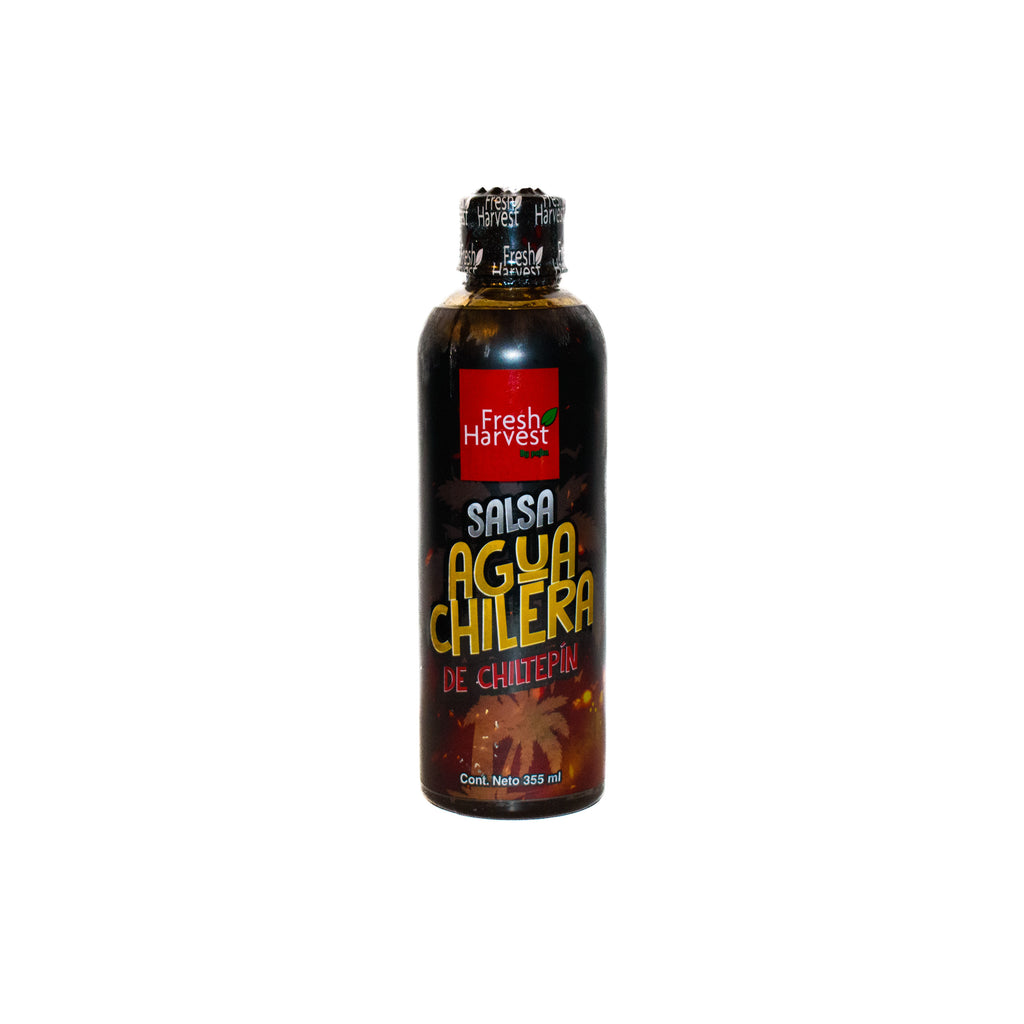Fresh Harvest Salsa Aguachilera de Chiltepín – Authentic Mexican Spicy Sauce (190ml / 355ml / 980ml)