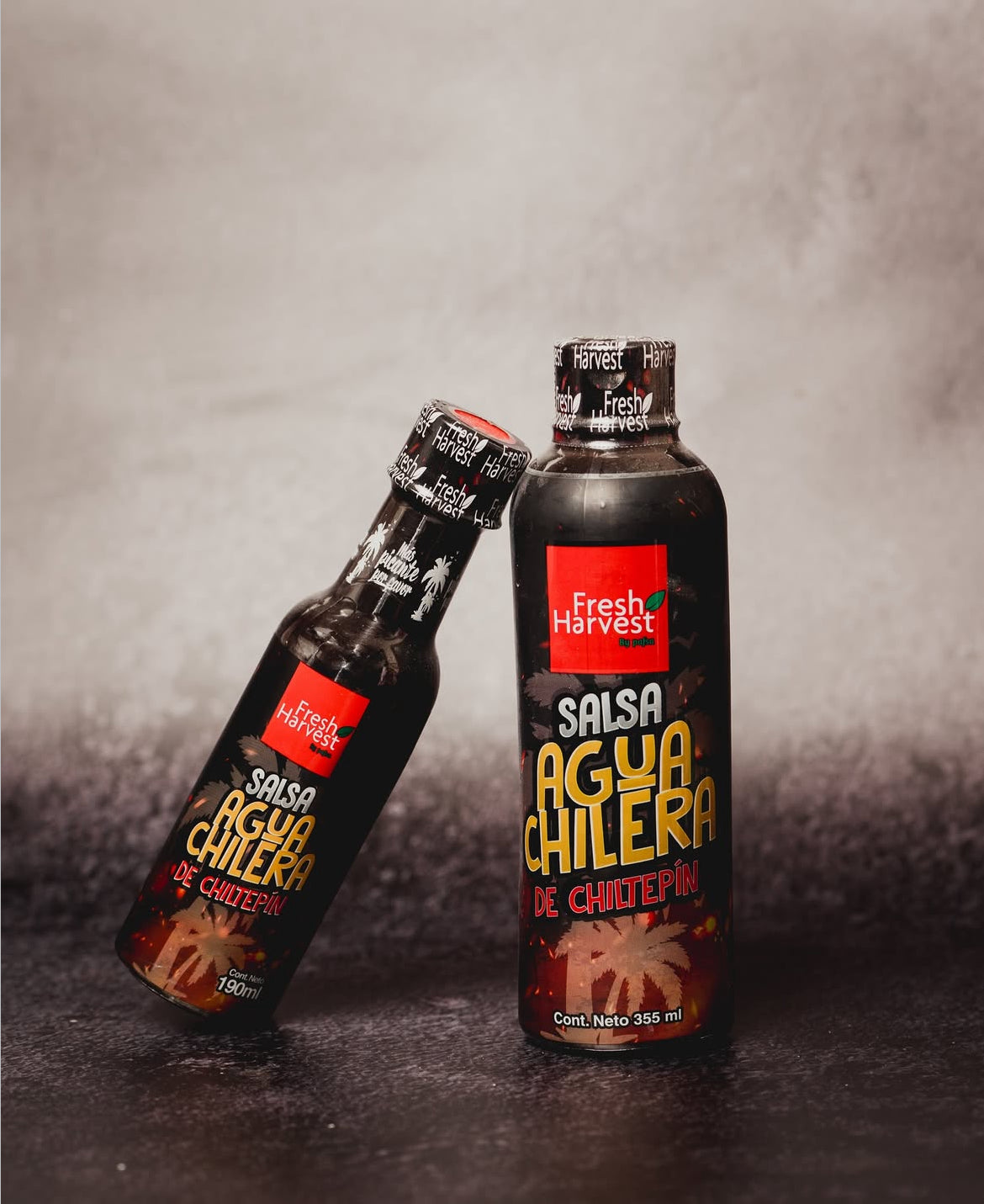 Fresh Harvest Salsa Aguachilera de Chiltepín – Authentic Mexican Spicy Sauce (190ml / 355ml / 980ml)