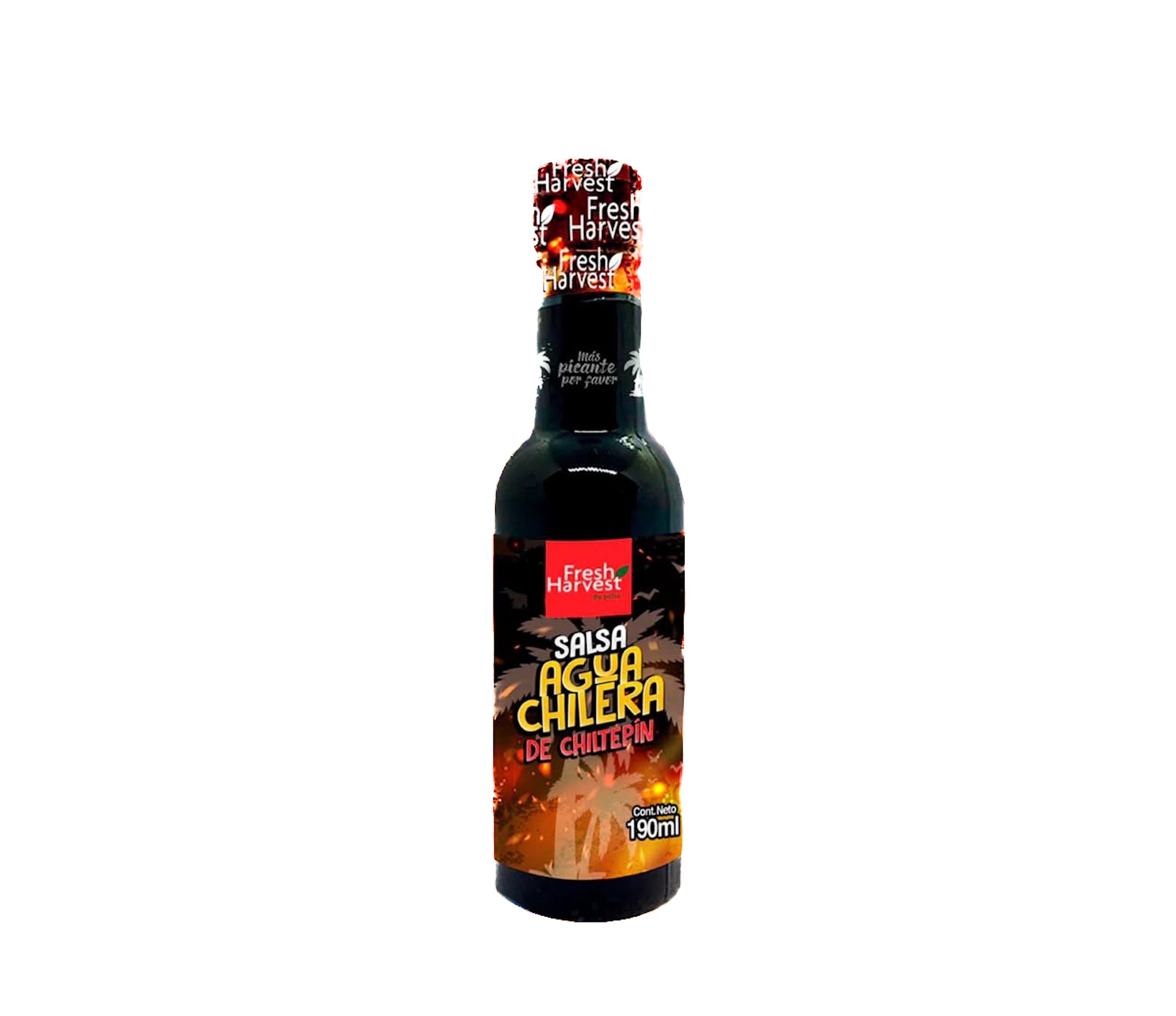 Fresh Harvest Salsa Aguachilera de Chiltepín – Authentic Mexican Spicy Sauce (190ml / 355ml / 980ml)